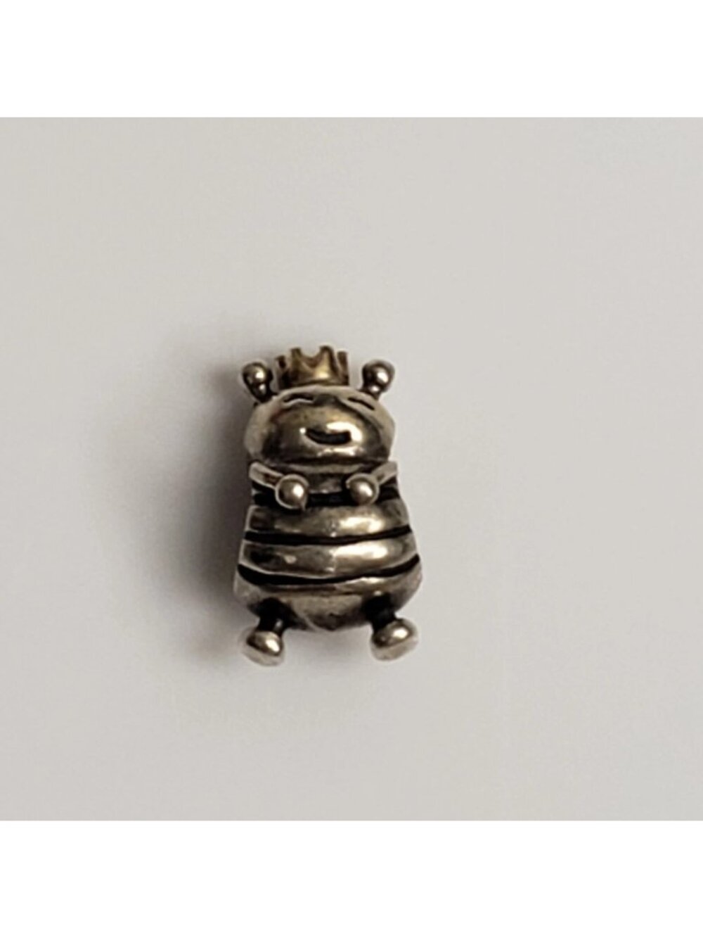 Pandora Sterling Silver 14k Two Toned Queen Bee Charm
